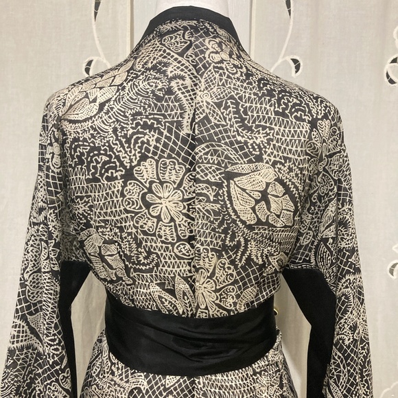Stunning Kimono Style Top, Fine 100% Cotton, Made in the USA - Picture 4 of 12